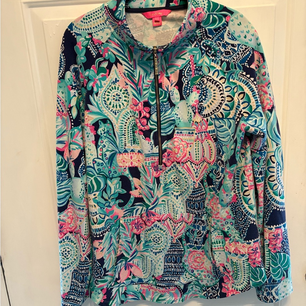 Lilly Pulitzer Multicolor Patterned Sweatshirt